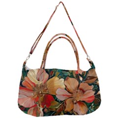  Floral Design 03 Removable Strap Handbag