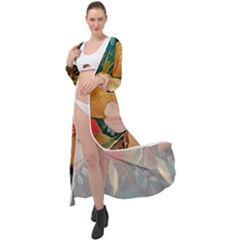  Floral Design 03 Maxi Chiffon Beach Wrap