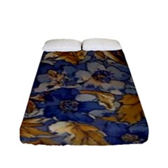  Floral Design Fitted Sheet (full/ Double Size)