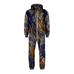  Floral Design Hooded Jumpsuit (kids)