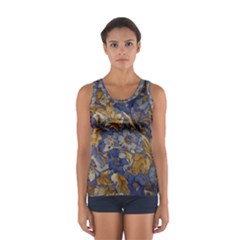  Floral Design Sport Tank Top 