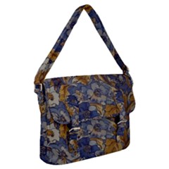  Floral Design Buckle Messenger Bag by myclothy