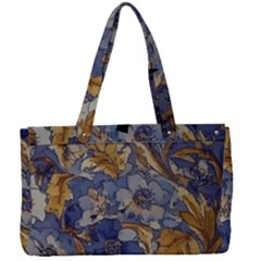  Floral Design Canvas Work Bag