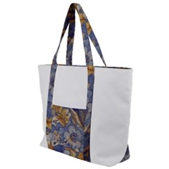 Floral Design 04 Zip Up Canvas Bag by 3214243