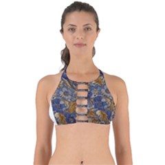 Floral Design 04 Perfectly Cut Out Bikini Top