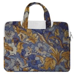 Floral Design 04 Macbook Pro 15  Double Pocket Laptop Bag 