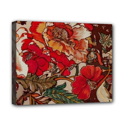 Floral Design 05 Canvas 10  X 8  (stretched) by myclothy