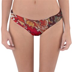 Floral Design 05 Reversible Hipster Bikini Bottoms