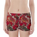 Floral Design 05 Boyleg Bikini Wrap Bottoms View1