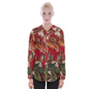 Floral Design 05 Womens Long Sleeve Shirt View1