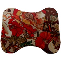 Floral Design 05 Head Support Cushion