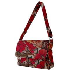 Floral Design 05 Full Print Messenger Bag (s) by myclothy