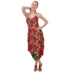 Floral Design 05 Layered Bottom Dress