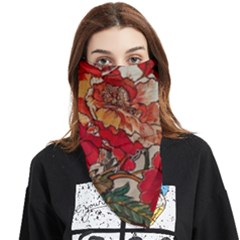 Floral Design 05 Face Covering Bandana (triangle)