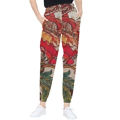 Floral Design 05 Women s Tapered Pants by myclothy