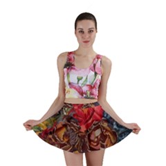 Floral Design 06 Mini Skirt