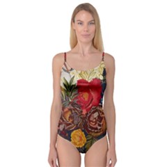 Floral Design 06 Camisole Leotard 