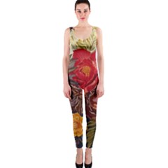 Floral Design 06 One Piece Catsuit