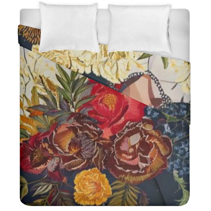 Floral Design 06 Duvet Cover Double Side (California King Size)