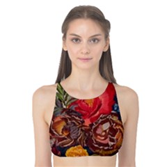 Floral Design 06 Tank Bikini Top