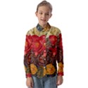 Floral Design 06 Kids  Long Sleeve Shirt View1