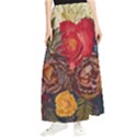 Floral Design 06 Maxi Chiffon Skirt View1