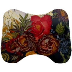 Floral Design 06 Head Support Cushion