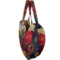 Floral Design 06 Giant Heart Shaped Tote View3