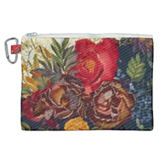 Floral Design 06 Canvas Cosmetic Bag (xl)