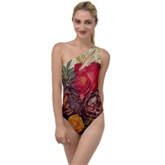 Floral Design 06 To One Side Swimsuit