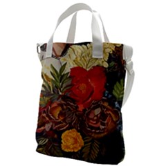 Floral Design 06 Canvas Messenger Bag