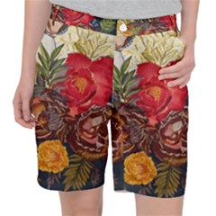 Floral Design 06 Women s Pocket Shorts