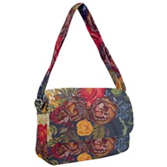 Floral Design 06 Courier Bag by myclothy