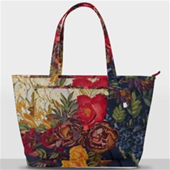 Floral Design 06 Back Pocket Shoulder Bag 