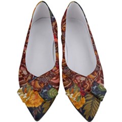 Floral Design 06 Women s Bow Heels