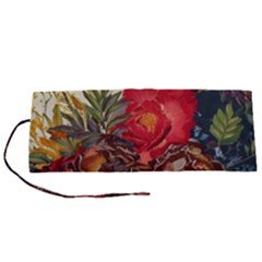 Floral Design 06 Roll Up Canvas Pencil Holder (s)