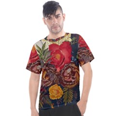 Floral Design 06 Men s Sport Top