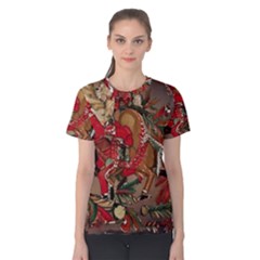 Christmas Art 01 Women s Cotton T-Shirt