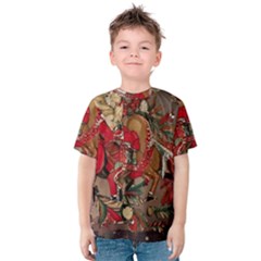 Christmas Art 01 Kids  Cotton T-Shirt