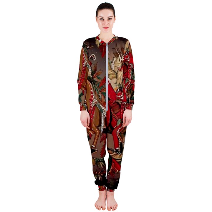 Christmas Art 01 OnePiece Jumpsuit (Ladies)