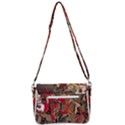 Christmas Art 01 Shoulder Bag with Back Zipper View3