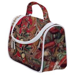 Christmas Art 01 Satchel Handbag