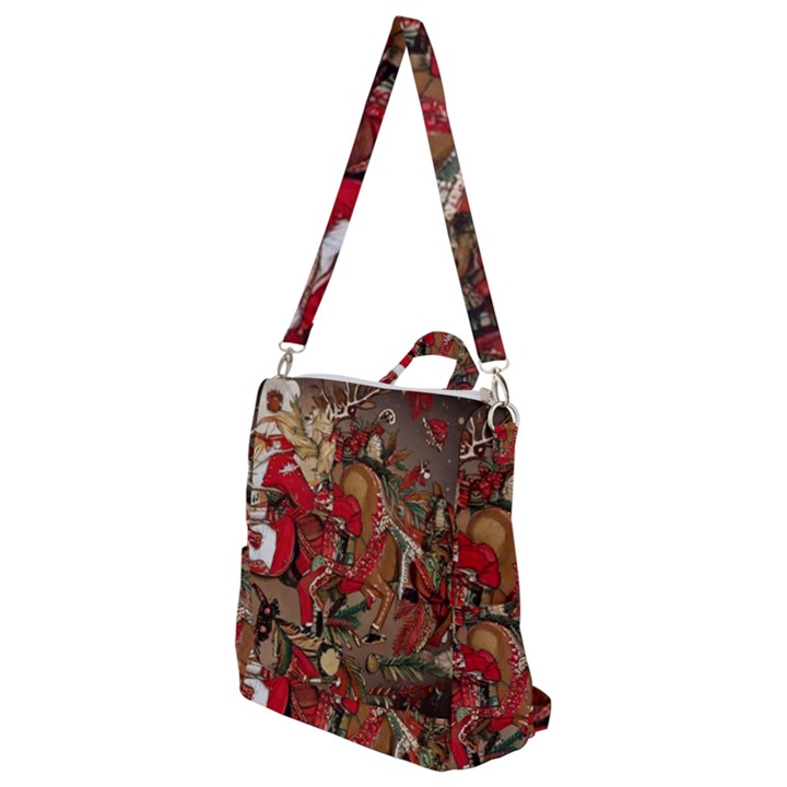 Christmas Art 01 Crossbody Backpack