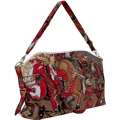 Christmas Art 01 Canvas Crossbody Bag