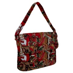 Christmas Art 01 Buckle Messenger Bag