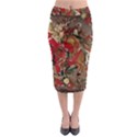 Christmas Art 01 Midi Pencil Skirt View1