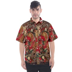 Christmas Art 01 Men s Short Sleeve Shirt