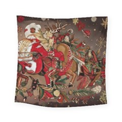 Christmas Art 01 Square Tapestry (Small)