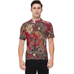 Christmas Art 01 Men s Short Sleeve Rash Guard