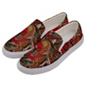 Christmas Art 01 Men s Canvas Slip Ons View2